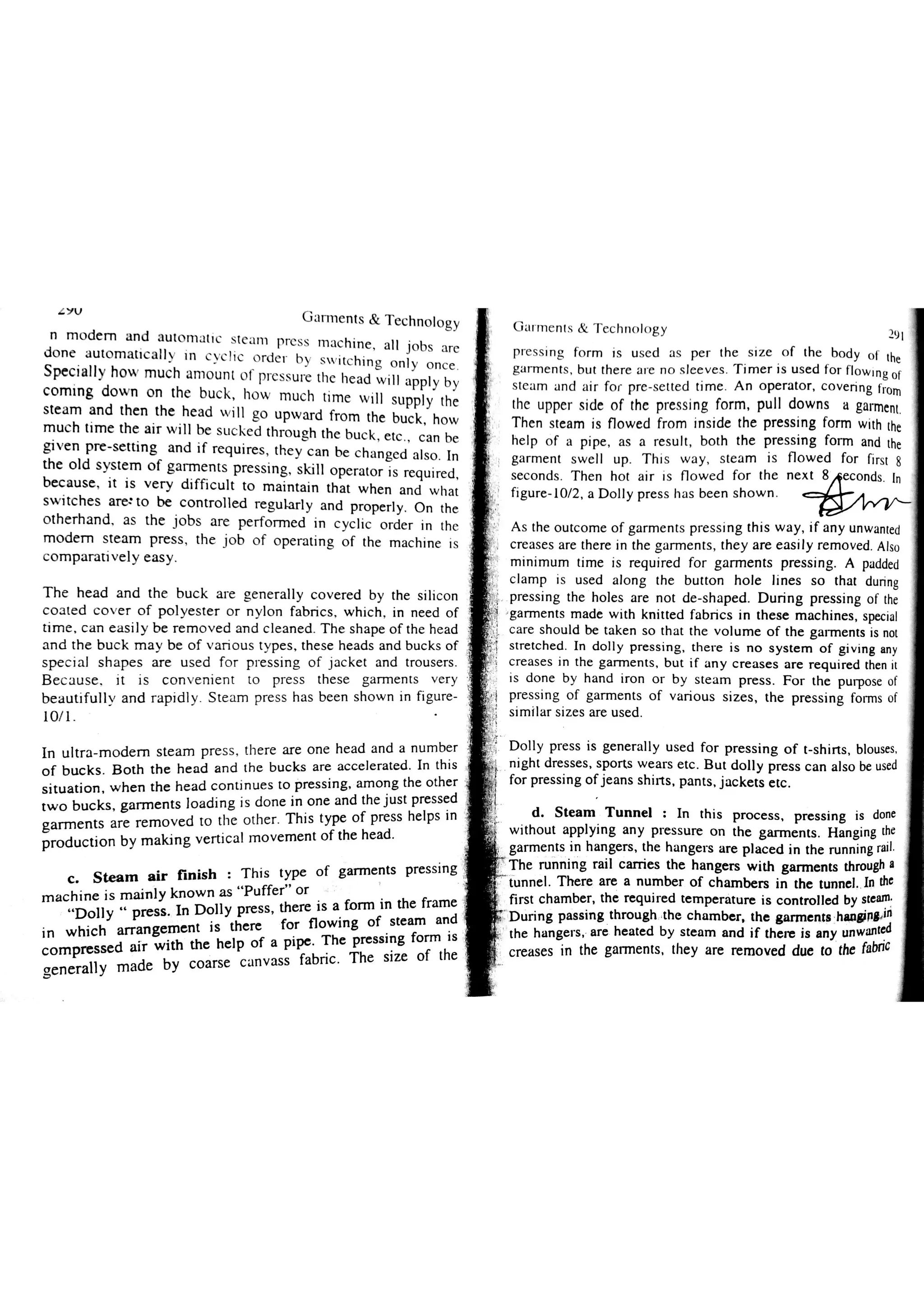 Garments & Technology