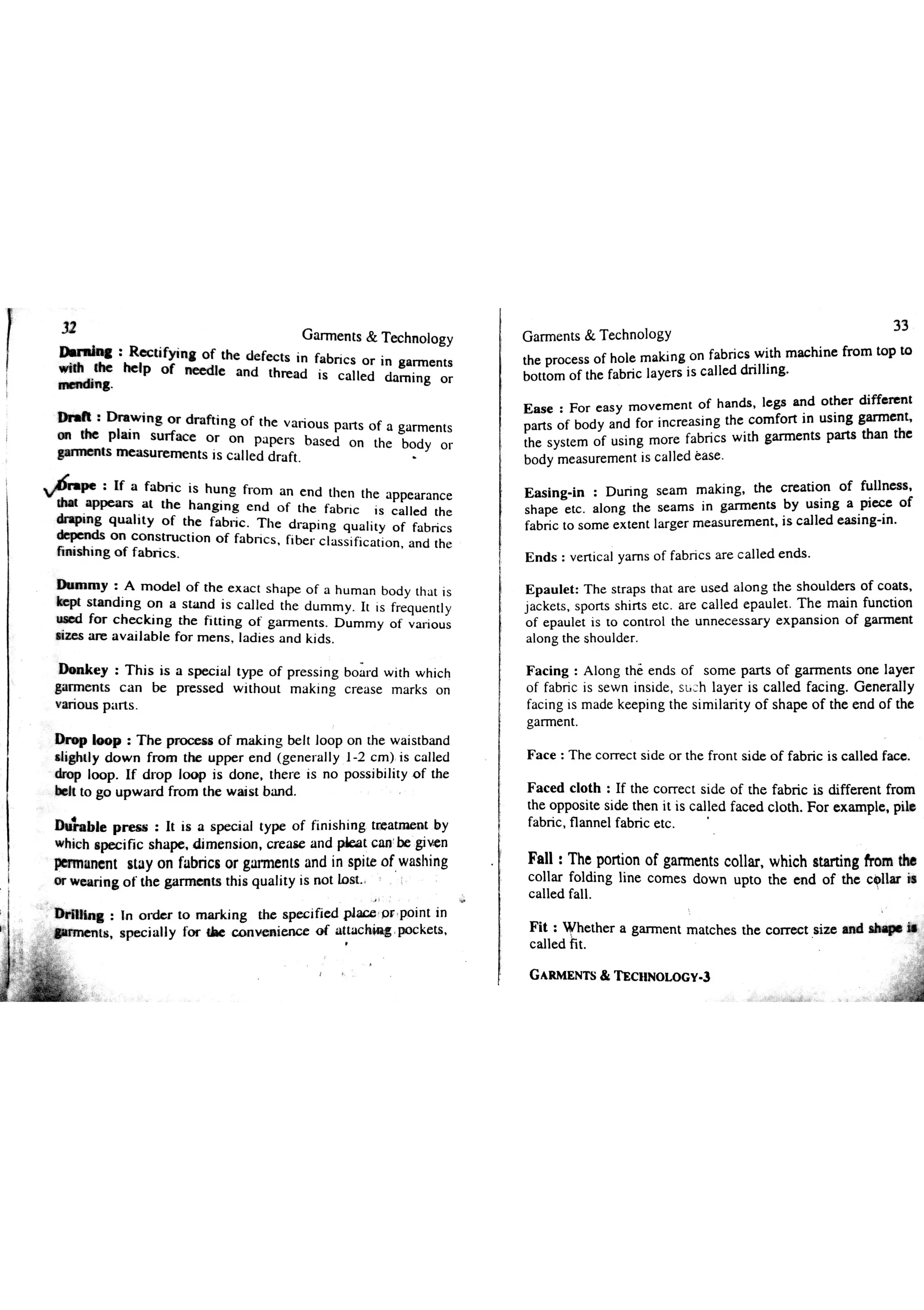 Garments & Technology