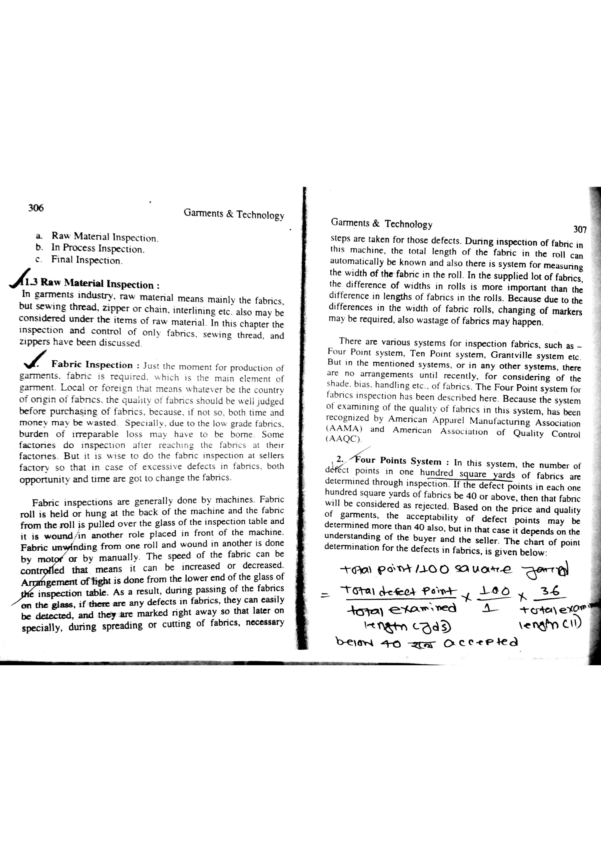 Garments & Technology