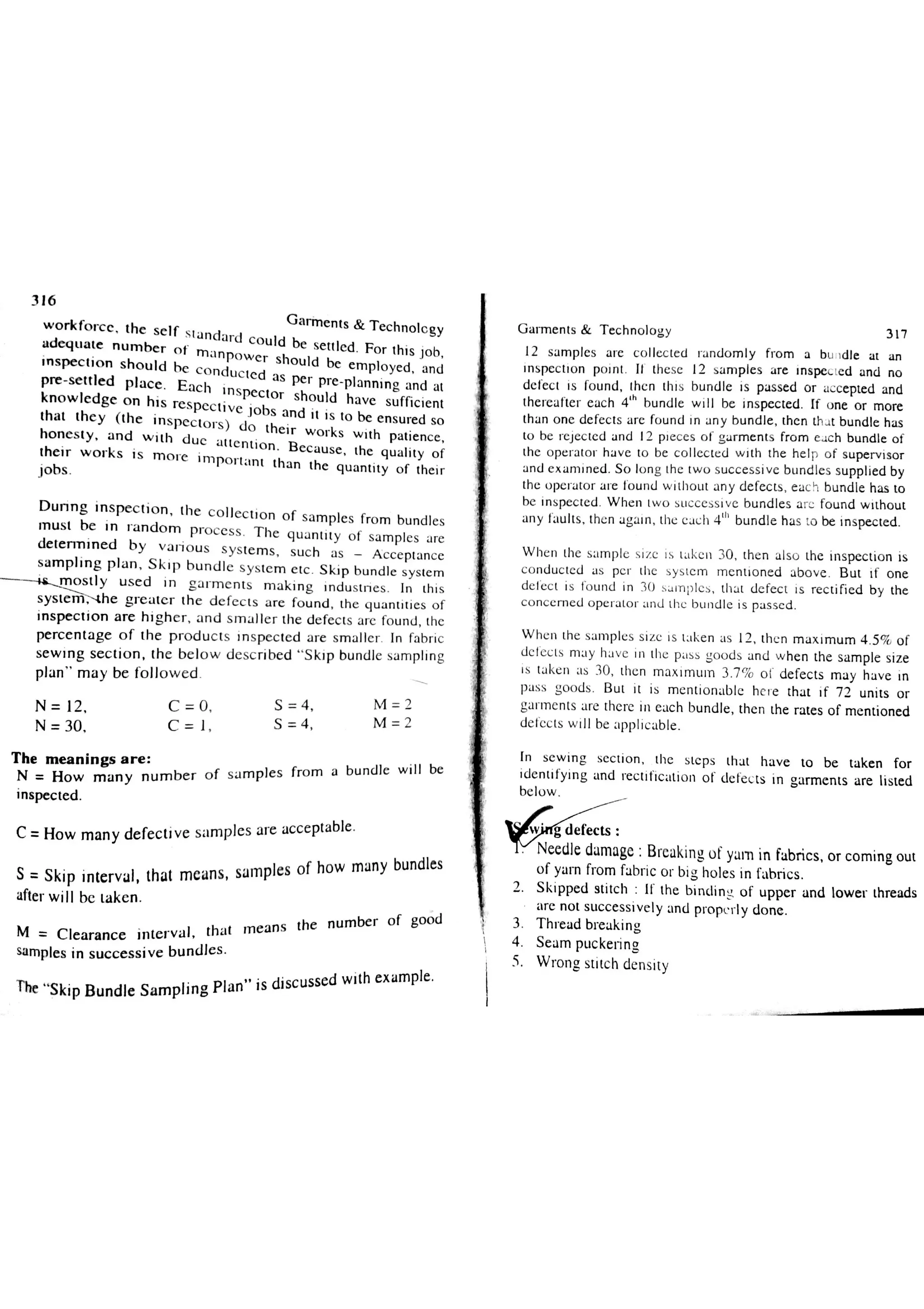 Garments & Technology