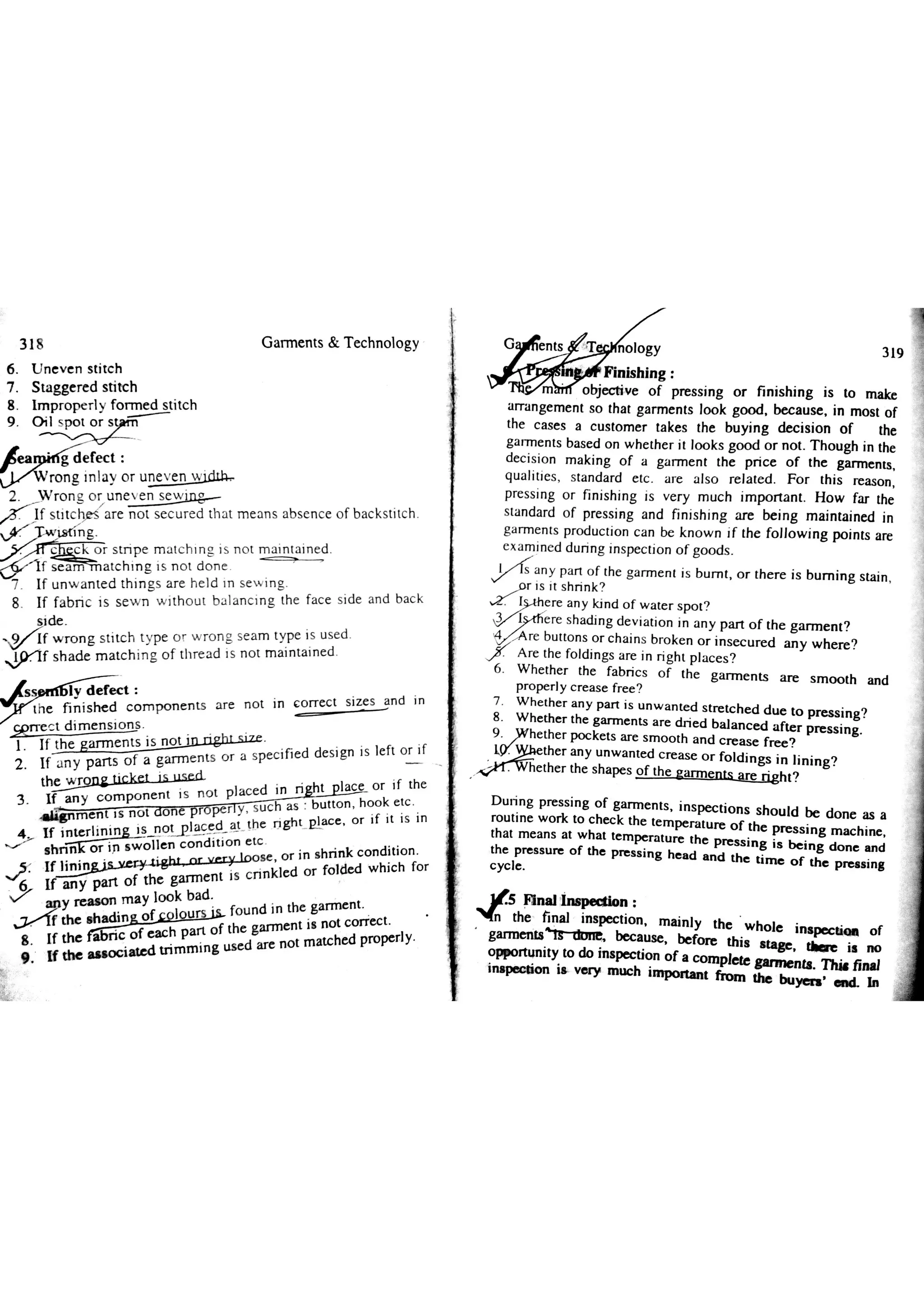 Garments & Technology