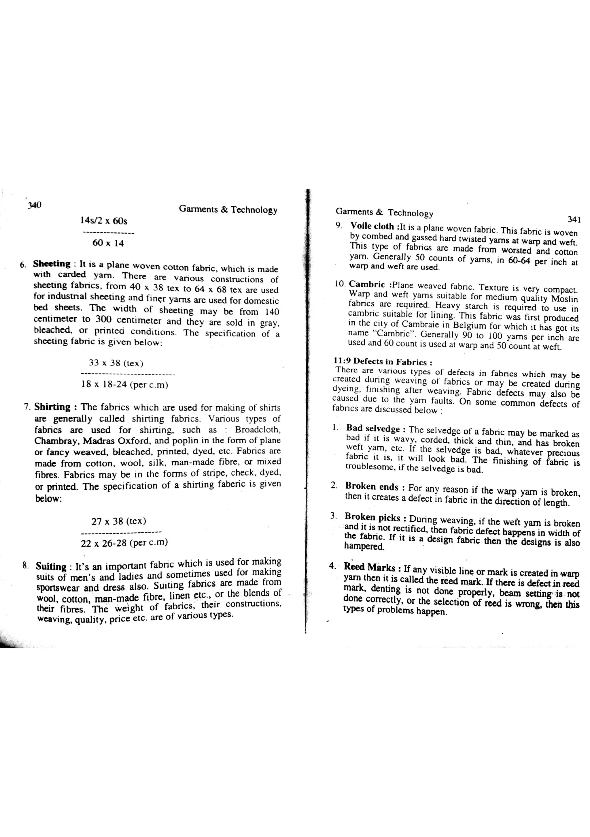 Garments & Technology