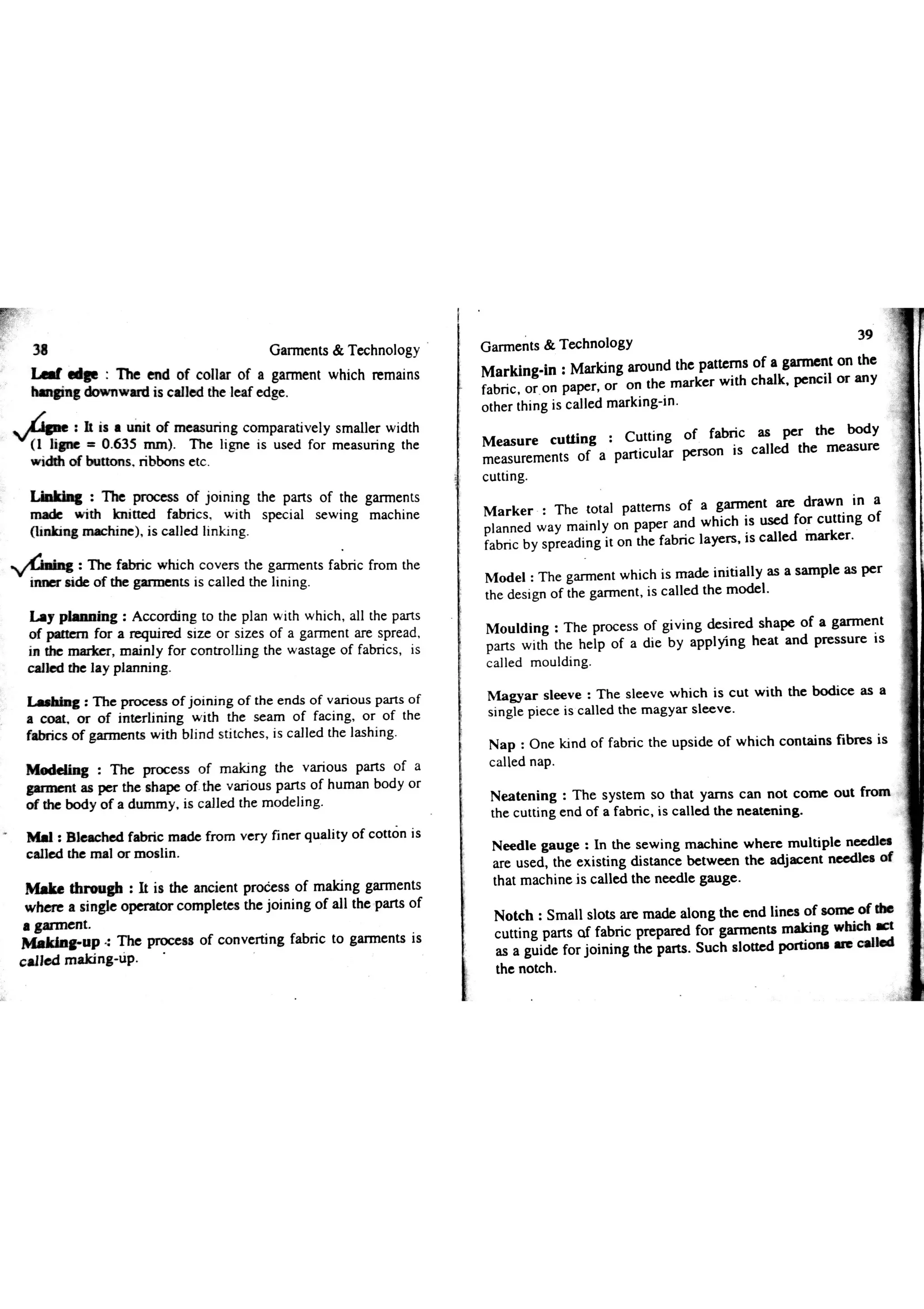 Garments & Technology