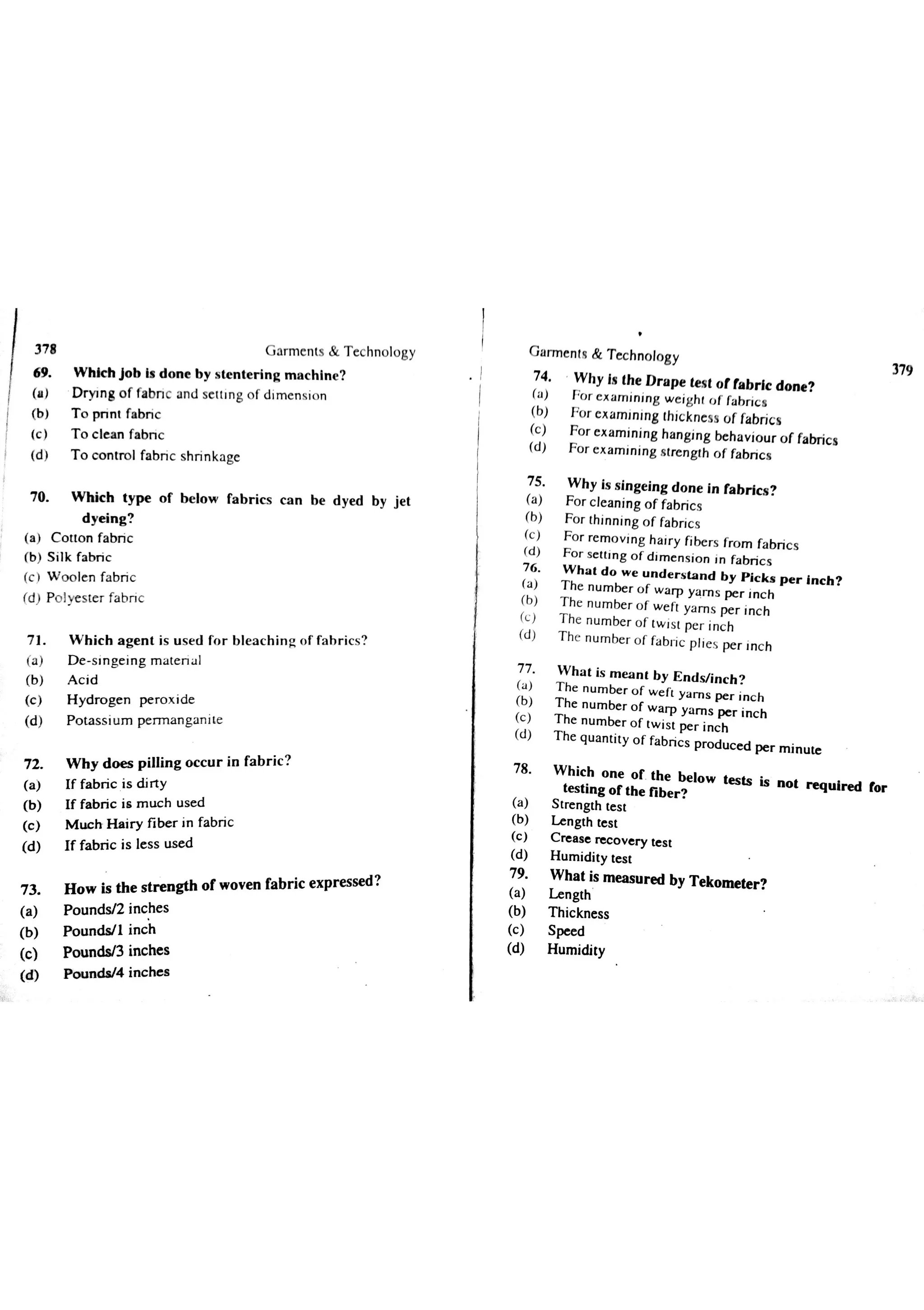 Garments & Technology