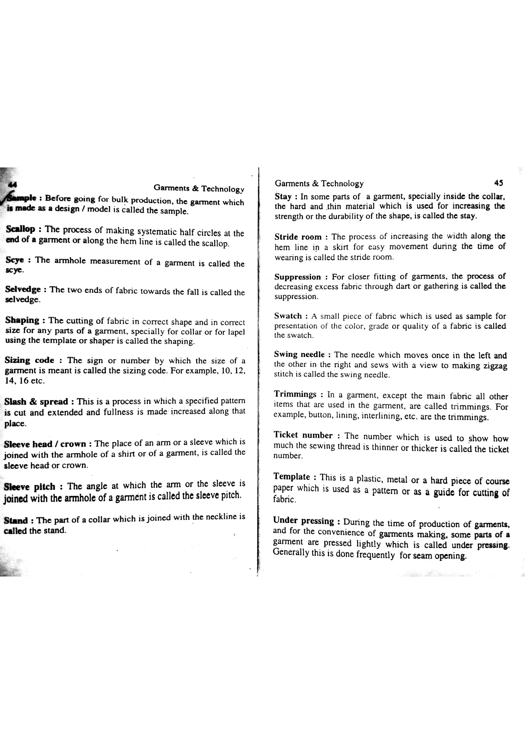 Garments & Technology