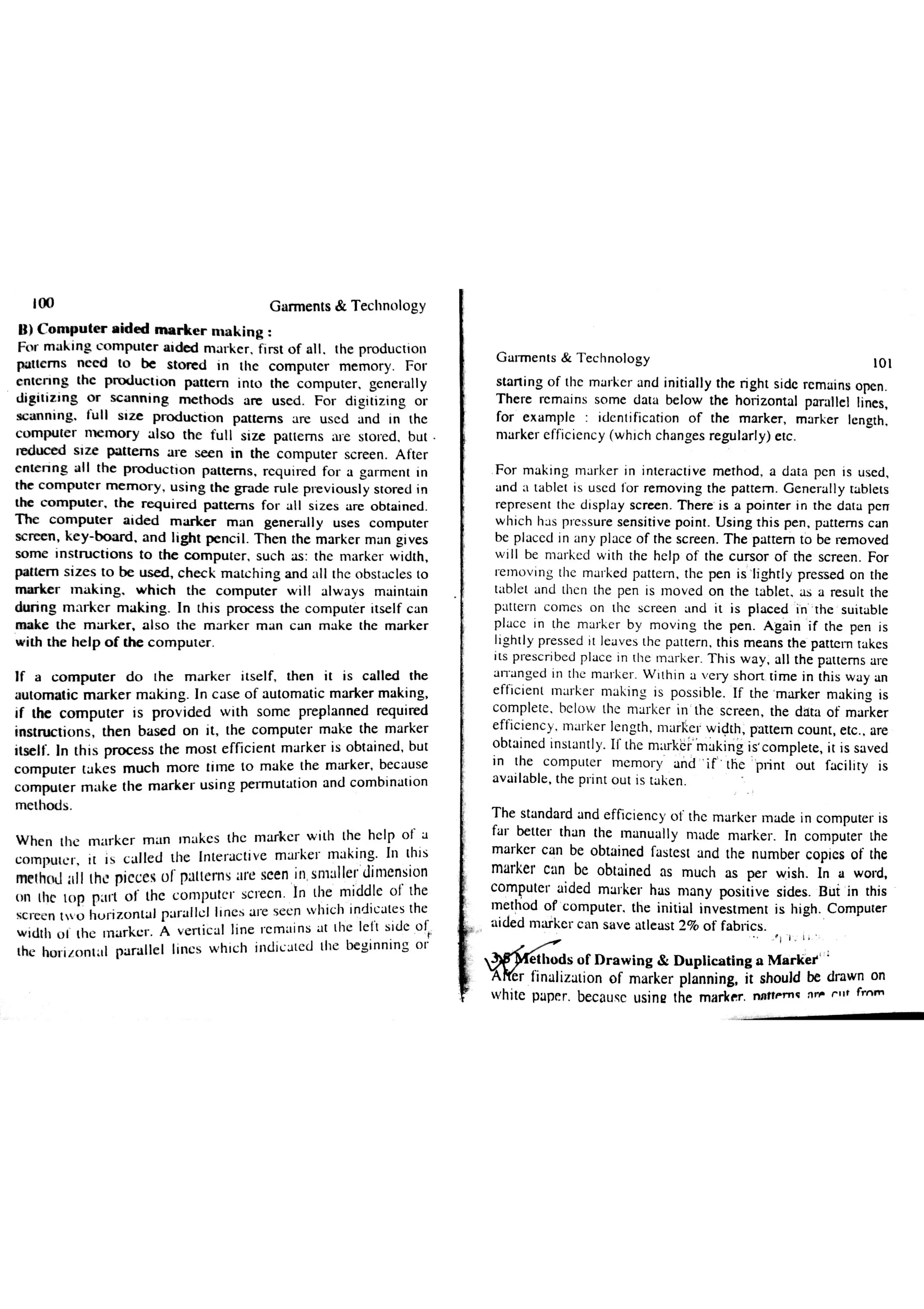 Garments & Technology