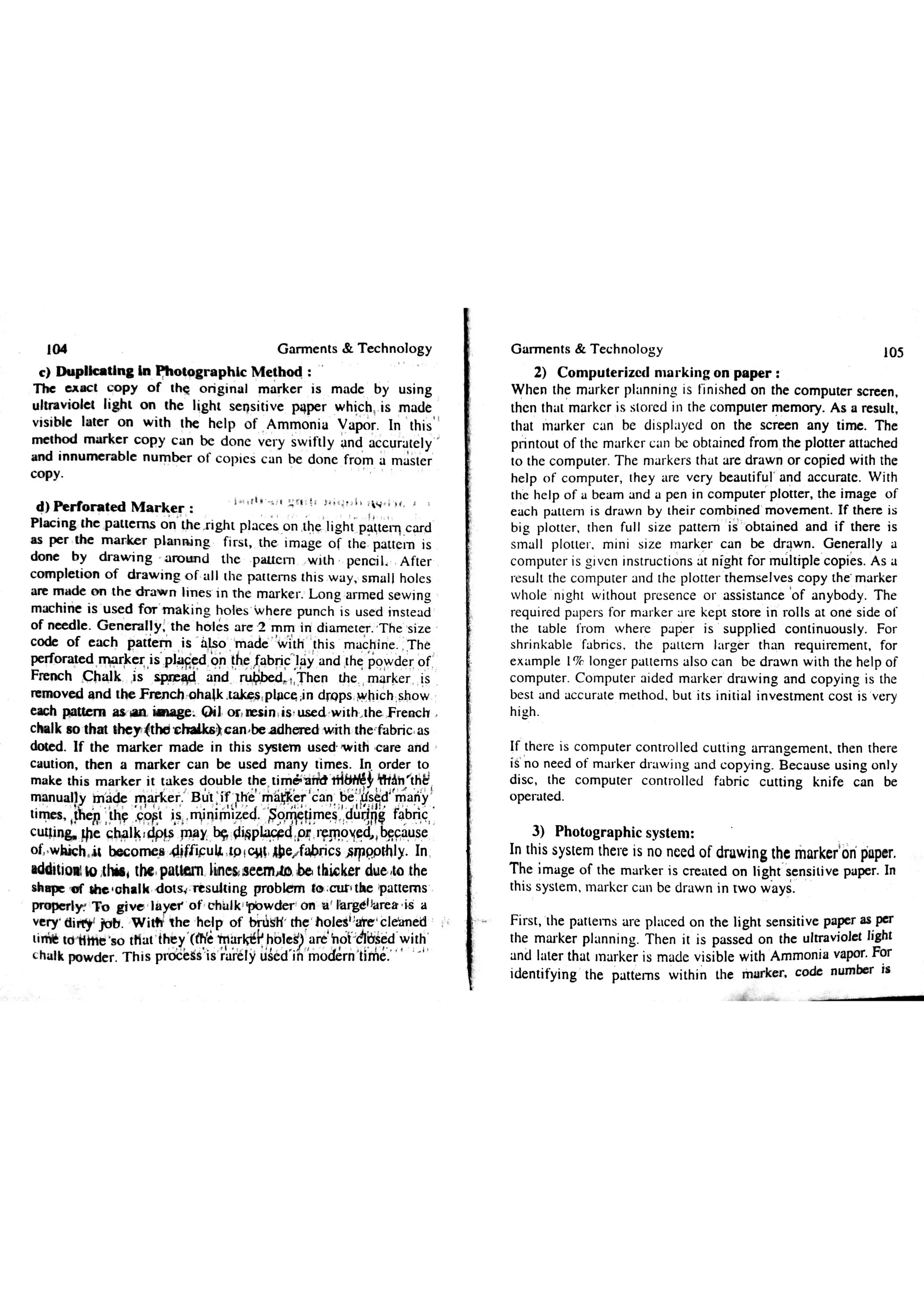 Garments & Technology