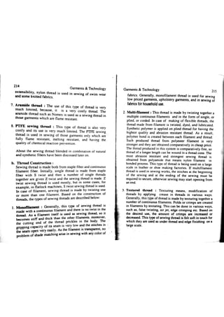 Garments & Technology