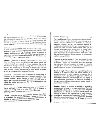 Garments & Technology