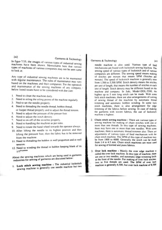 Garments & Technology