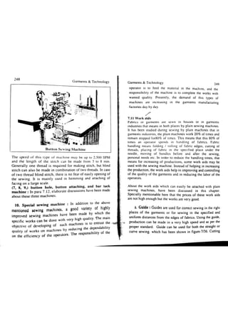 Garments & Technology