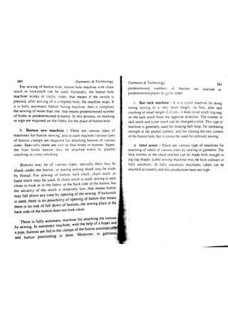 Garments & Technology