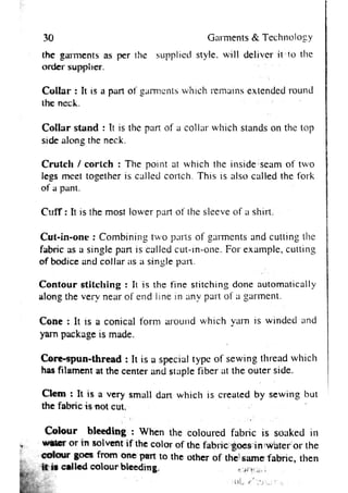 Garments & Technology