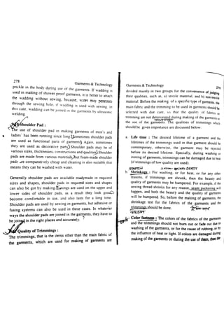 Garments & Technology