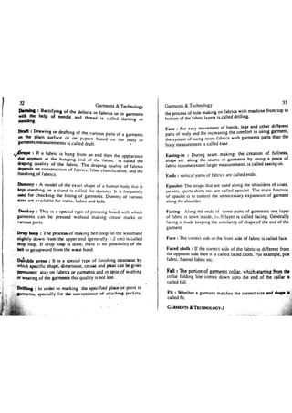 Garments & Technology