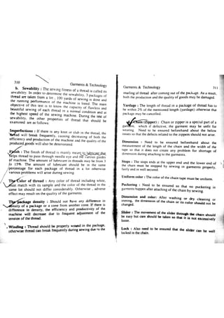 Garments & Technology