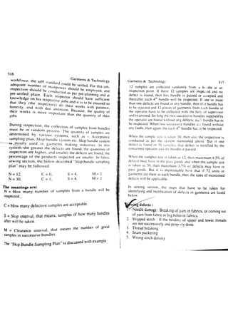 Garments & Technology