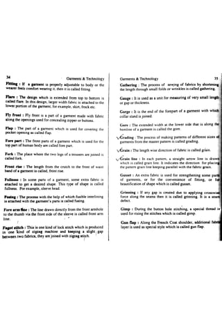 Garments & Technology