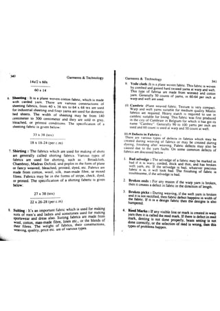 Garments & Technology