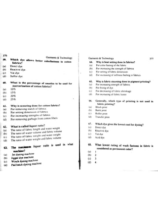 Garments & Technology