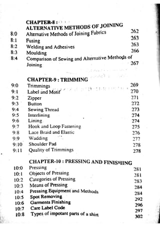 Garments & Technology