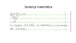 Sentença matemática
 