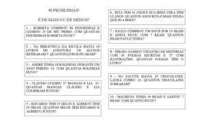 MPEMC AULA 4: Números Operações – Campo aditivo