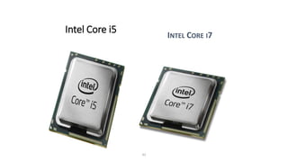 Intel Core i5 INTEL CORE I7
42
 