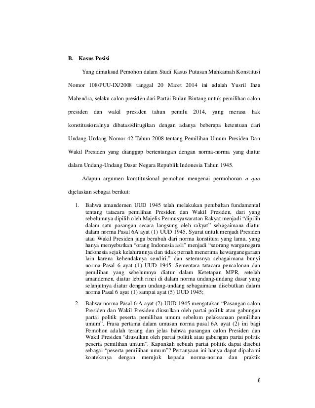 Tentang Mahkamah Konstitusi Dan Judicial Review