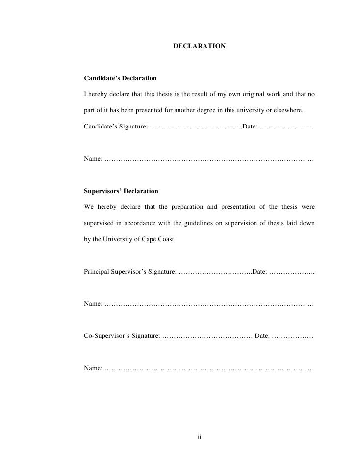 Validation of instrument thesis sample