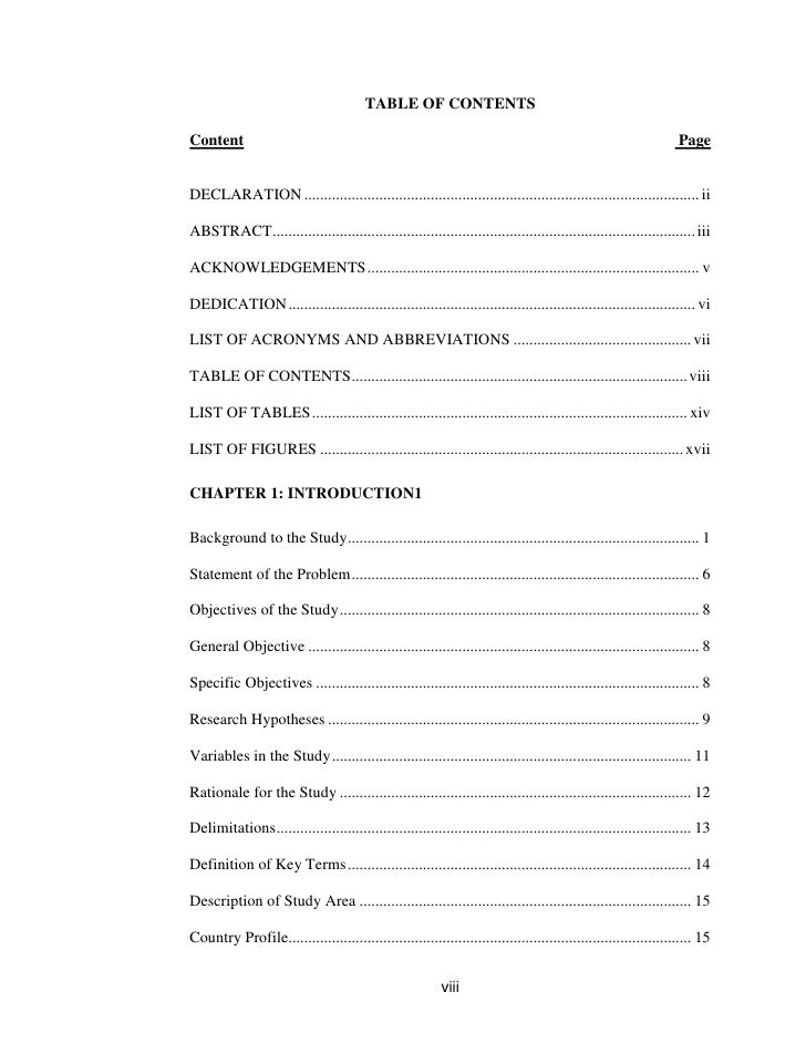 List of abbreviations phd thesis