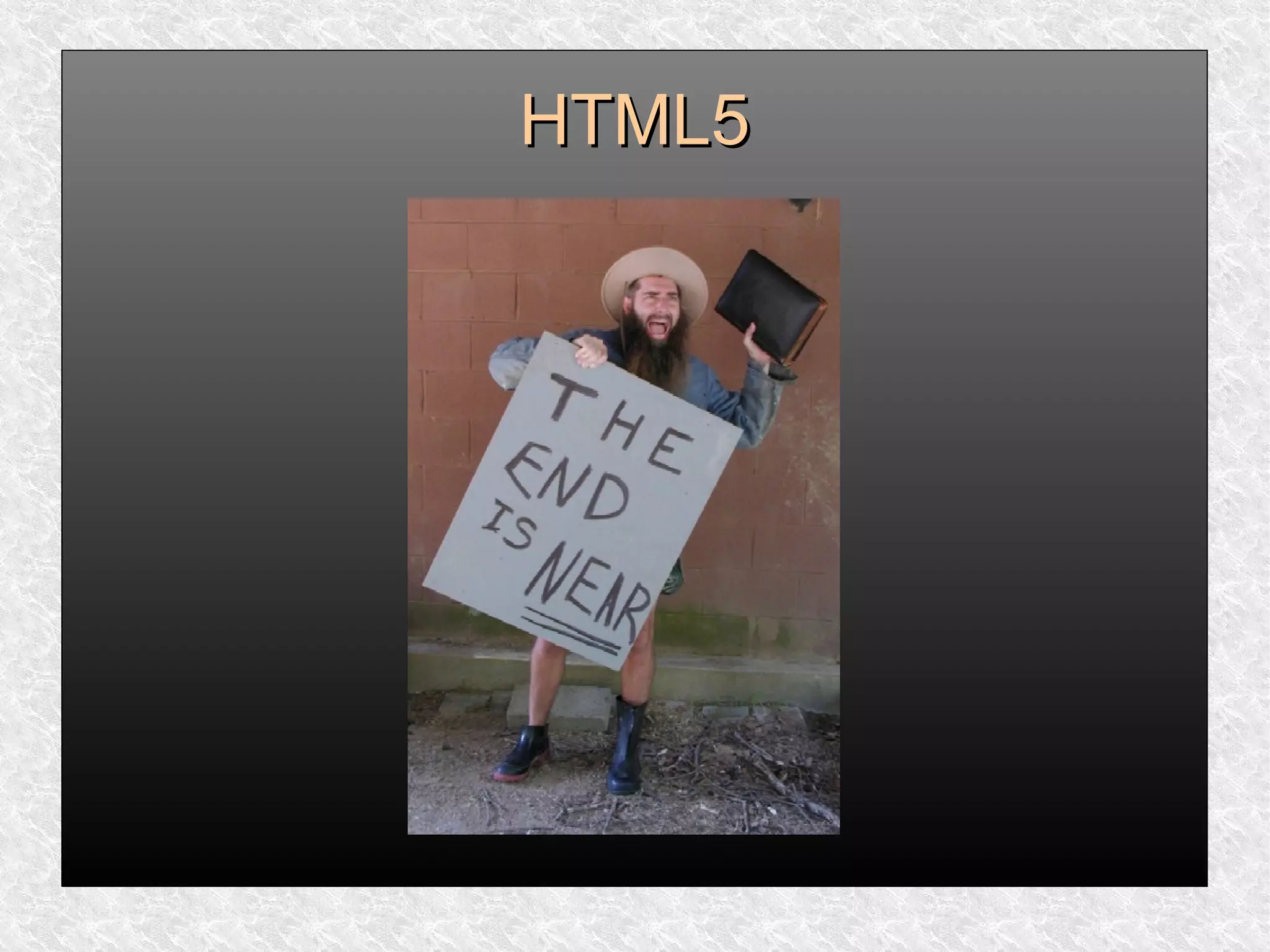 HTML5HTML5
 