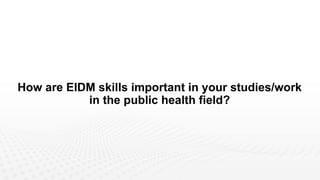 Focus on Students: Resources to Prepare you for your Public Health Career