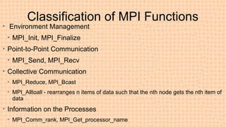 Introduction to MPI | ODP