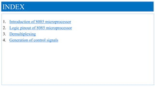 MICROPROCESSOR AND INTERFACING | PPTX