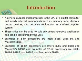 microprocessor 8085 and its interfacing | PPT