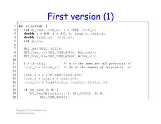 First version (1)
Copyright © 2010, Elsevier Inc.
All rights Reserved
 