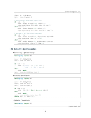 Mpi4py | PDF