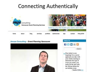 Connecting Authentically