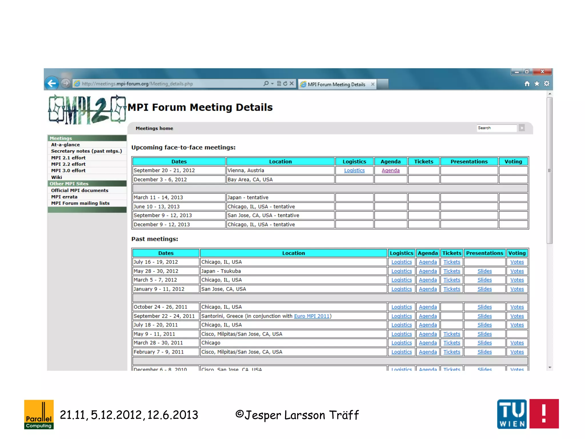 ©Jesper Larsson Träff21.11, 5.12.2012, 12.6.2013
 