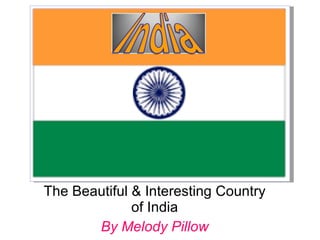 Mexico The Beautiful & Interesting Country of India By Melody Pillow 