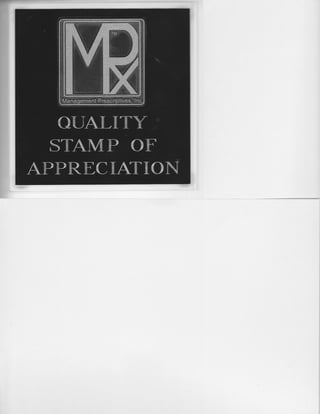 Mpi Quality Stamp Of Appreciation