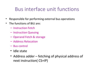 Mpi unit i_8086_architectures | PPT