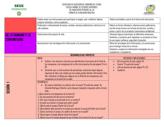 Planeacion didactica de segundo grado de primaria | PDF
