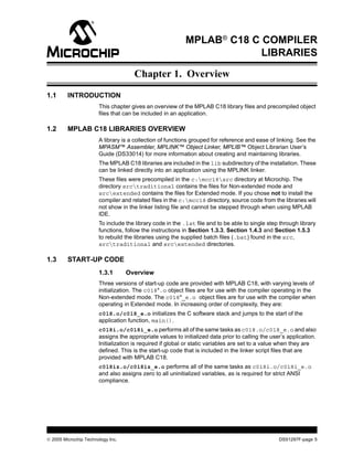 Mplab c18 libraries_51297f | PDF
