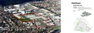 Ropemaker Park
Hailsham
Developer:	 Quadrant Estates Ltd
Description:	 Major mixed use development of 150,000ft² 	
		 (13,900m²) including Trade Park, Retail, Creche 	
		 and Industrial Units
Value:		 £12m
 