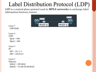 Multiprotocol Label Switching (MPLS) is a high-performance networking ...