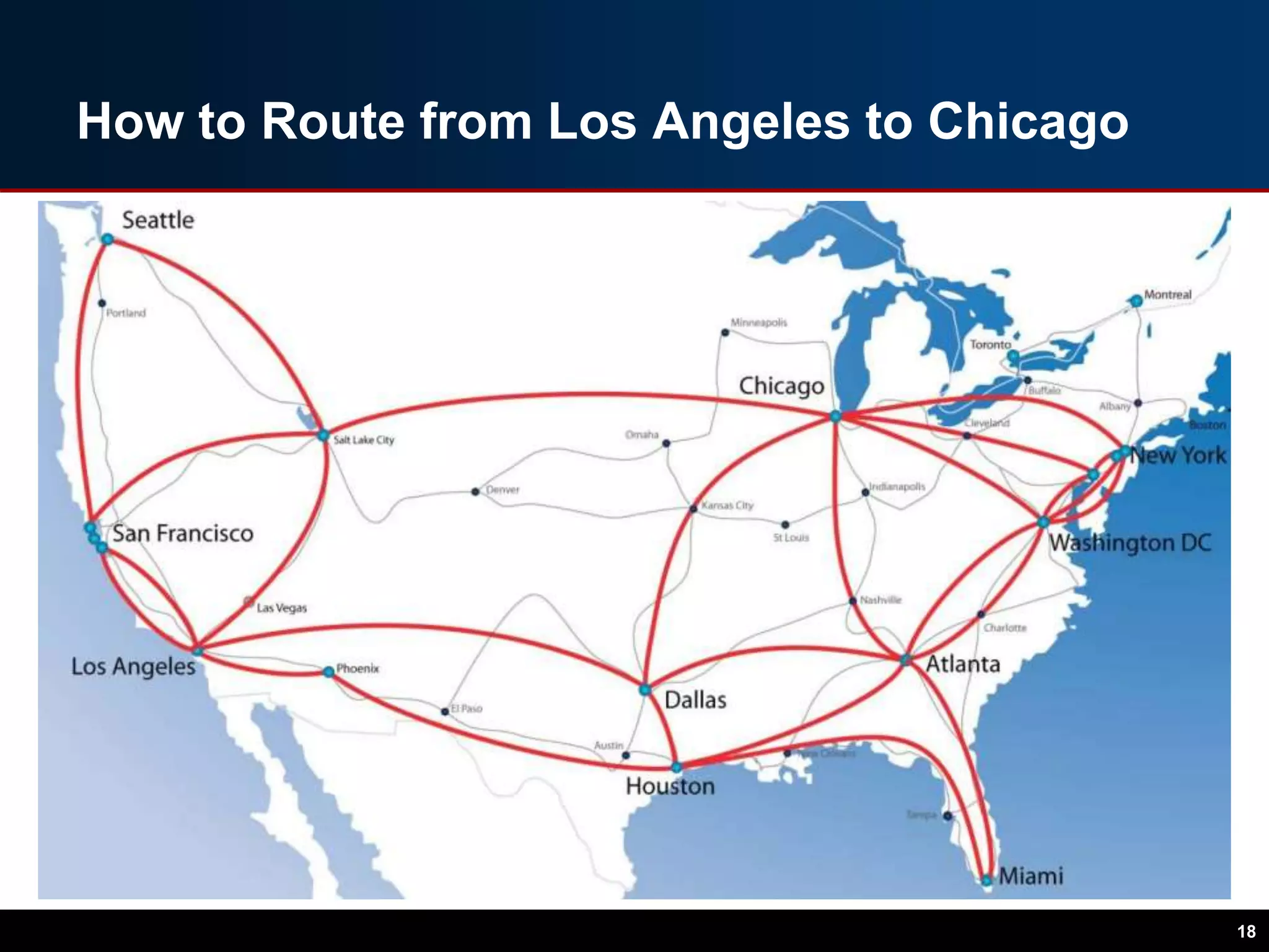 How to Route from Los Angeles to Chicago
18
 
