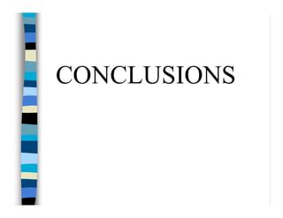 CONCLUSIONS
 