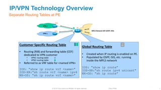 MPLS L3 VPN Tutorial, by Nurul Islam Roman [APNIC 38] | PPTX